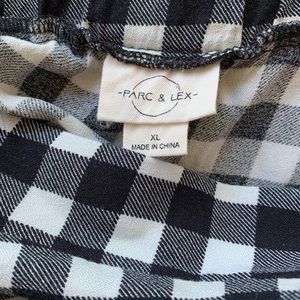 Parc & Lex plaid skirt